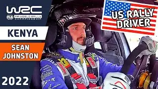 US Rally Driver Sean Johnston prepares for WRC Safari Rally Kenya 2022