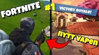 UPDATE! - NYTT VAPEN OCH NY STAD I FORTNITE - Battle Royale