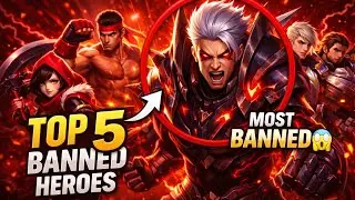 Top 5 OP Heroes in Mobile Legends 2025 🔥 Ban or Lose 😱