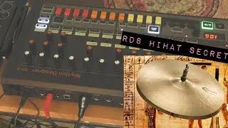 hihat secret on the rd8 analog drum machine