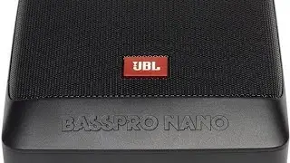 Монтаж, установка активного сабвуфера JBL BASS PRO NANO