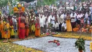 Sri Samayapouram agni pravessa tirouvijâ Piton St Leu 2013