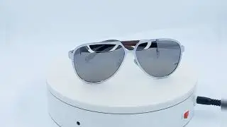 Jax Silver Coffee Aviator Sunglasses