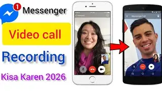 How to record messenger video call|messenger mein video call recording kaise kare|video call record