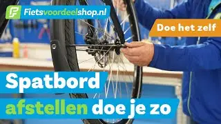 Aanlopend spatbord verstellen van je fiets - Fietsvoordeelshop.nl Doe Het Zelf