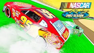 I COMPLETELY RUIN THE MOVIE 'CARS' // NASCAR Racing 2003 Season