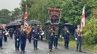 Pride of Ballinran with Castlewellan Royal Black District - Sunday Parade - 7/9/25