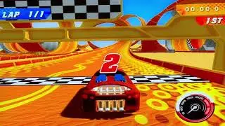 Deora II Racing on My Old Custom Track- HOTWHEELS: Track Attack (Wii)