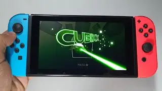 Cubixx Nintendo Switch handheld gameplay