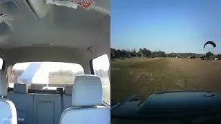 Dragonfly Quad Powered Parachute Crash