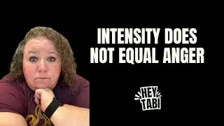 Intensity &ne; Anger - Learning to Tell the Difference