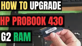 How To UPGRADE Your HP Probook 430 G2 RAM
