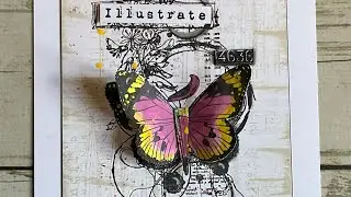 Illustrate Your Life card design by Jo Rice #Aall&create