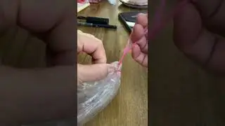 外帶常出現的紅色束帶/束提圈的很緊綁法教學