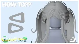 How to make a Kawaii Hair Clip in Blender