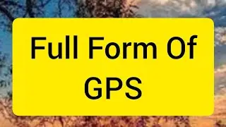 Full Form Of UPI, OTP, GPS, CNN
