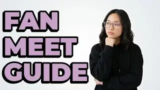 How Do K-Pop Fan Meet Events Work?