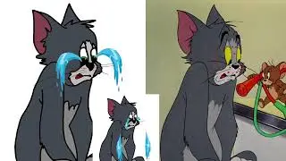 Tom y Jerry en Espanol funny drawing Meme 🙏👍😭😁😅🤣
