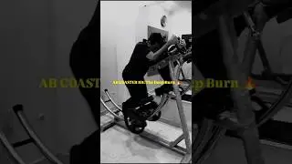 Old video, same grind. ⚡️Mastering the Ab Coaster basics. #workouttime     #GymMotivation  #Abs