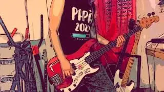 Ramones - Blitzkrieg bop (bass cover!)