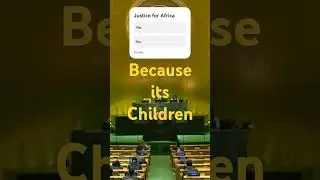 Justice for Africa #unga2025 #globalcooperation #africandiplomacy #robertdussey #unreform