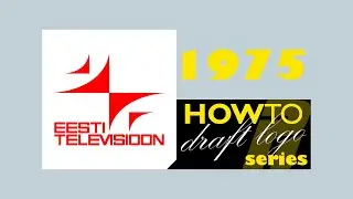 How to draft logo series - Eesti Televisioon (1975)