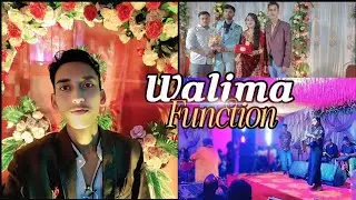 Aajke bondhur Walima function a onek enjoy korlam🥳😍|| #walima #walimalook #walimafunction