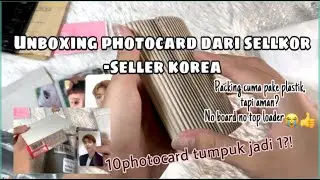 Unboxing photocard EXO asmr | JAJAN GO CHANYTHING JAJAN DI SELLER KOREA
