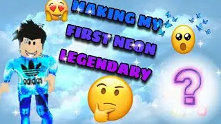MAKING MY FIRST NEON LEGENDARY| NEON KITSUNE😃💥