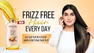 AI-generated Pantene Shampoo ad  | #aigeneratedad #panteneshampoo #aipoweredtools #aiads
