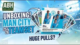 Topps Manchester City Team Set 25/26 unboxing!