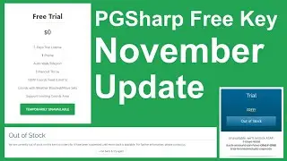 PGSharp Free Codes November Updates | Temporary Closed
