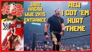 Jake Hagar AEW Theme 'I Got 'em Hurt' in WWE 2K15 Jack Swagger (PS4 on PS5)
