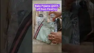 Baby Pyjama @65% off from FirstCry #sale #firstcry #babyclothing #onlineshopping #blissfulunboxing