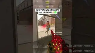 WOW! SCARY BROKEN LMG VS SWEATS 😳VPN IN BIO #warzone #warzoneclips #rebirthisland #callofduty #bo6