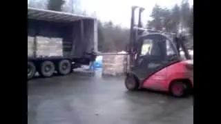 tyszowce,JuL,linde widlak szybki rozladunek,fast Unloading