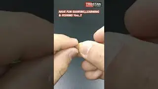 #shorts Double Surgeon's Loop Knot | Best Fishing Knot To Connect Leader Line,Swivels & Fishing Hook