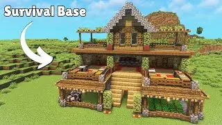 Minecraft Survival Base🏡 | Tutorial |