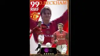 ファンアート　ベッカム　#beckham #シュート #ファンアート　#イーフト #efootball