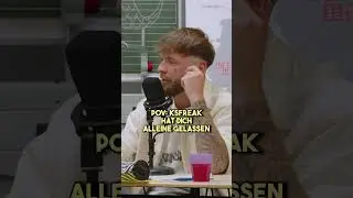 POV: @KsFreakWhatElse  hat dich alleine gelassen