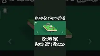 Fancade : Drive Mad - Level 97 : Soccer #shorts #drivemad #fancade #level97 #soccer