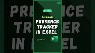 Don't track attendance like this!Manually entering attendance is tedious and boring 😩 #excel