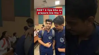Asking Medicos🥼&rdquo; NEET📚 K liye Kha se coaching li😍🔥 #neet #aiimsdelhi #mbbs #motivation