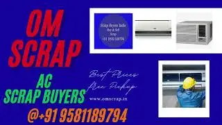 AC Repair & Maintenance AC Installation & Replacement AC Spare Parts Replacement  www.omscrap.in #ac