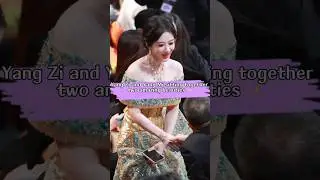 Yang Zi and Yang Mi sitting together &mdash; two amazing beauties ✨ #yangzi #yangmi