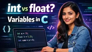 Variables & Data Types in C | int vs float | DevVybe