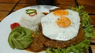 Bistec a caballo / cómo hacer el bistec a caballo / recetas con carne