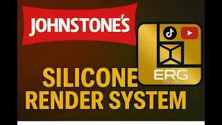 Рендеринг дома с использованием силиконовой системы Johnstone | Чистая современная отделка от ERG...