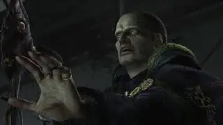 Resident Evil 4 Saddler takes Ashley