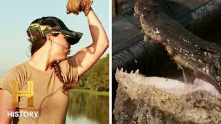 Swamp People: Troy & Pickle's BIG HAUL at Gator Hot Spot (Season 14) | History